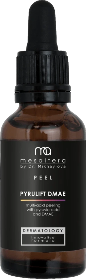 Mesaltera PYRULIFT DMAE PEEL, 30мл Мультикислотный пилинг с эффектом лифтинга