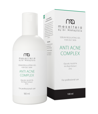 Mesaltera ANTI ACNE COMPLEX /Анти Акне Комплекс, 100мл Гель с антиоксидантным действием для жирной кожи