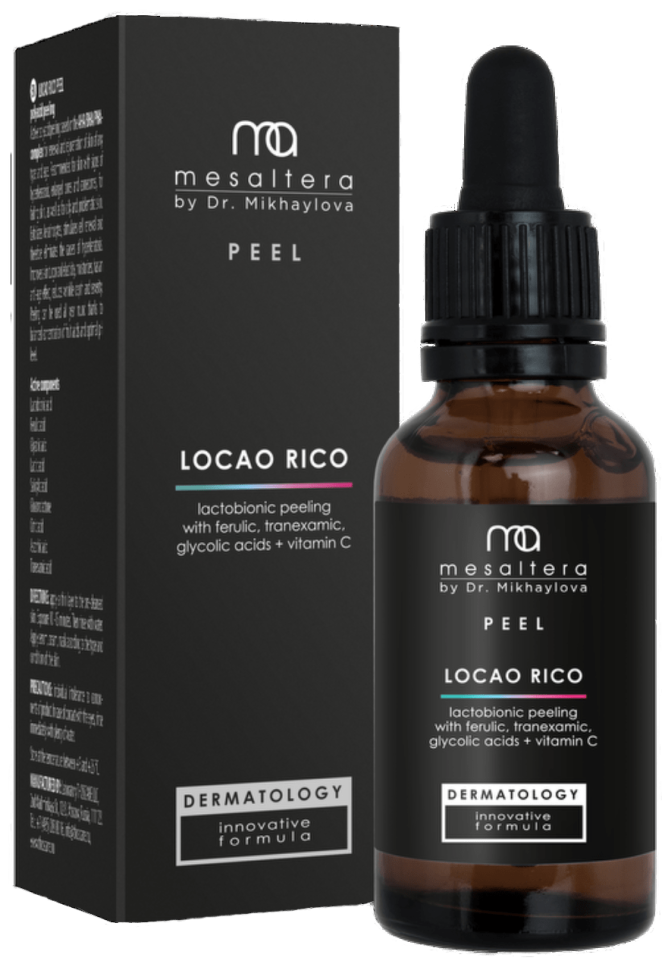 Mesaltera LOCAO RICO PEEL, 30ml Поликислотный пилинг