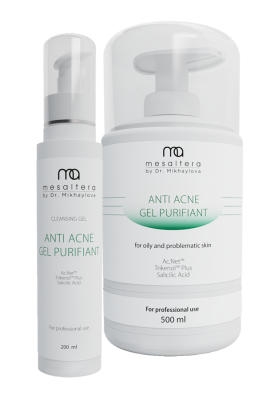 Mesaltera ANTI ACNE CLEANSING GEL / Анти Акне клинсинг, 400мл  Очищающий гель для жирной и проблемной кожи