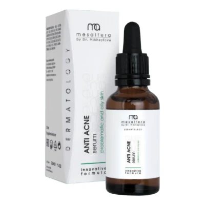 Mesaltera Anti Acne, 30мл Сыворотка для проблемной и жирной кожи